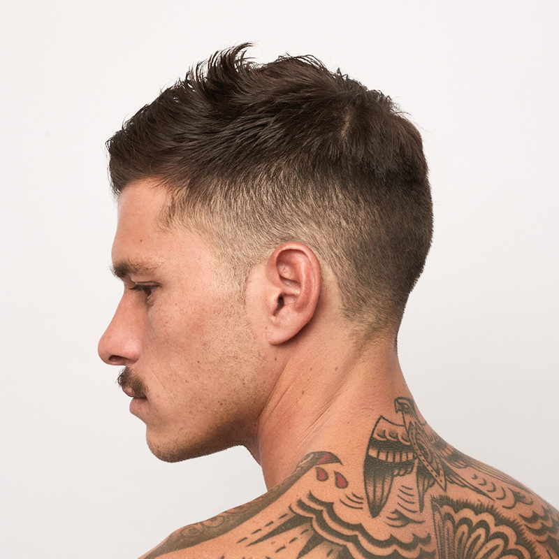 BYRD Matte Pomade hair style